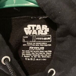 Star Wars Black and White Graphic Hoodie